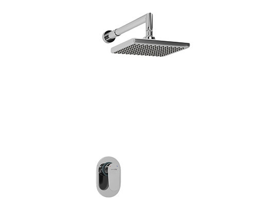 WasserKRAFT A12028 Встраиваемый комплект для душа с верхней душевой насадкой