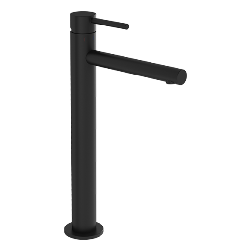 Смеситель Origin для раковины-чаши, большой, матовый черный