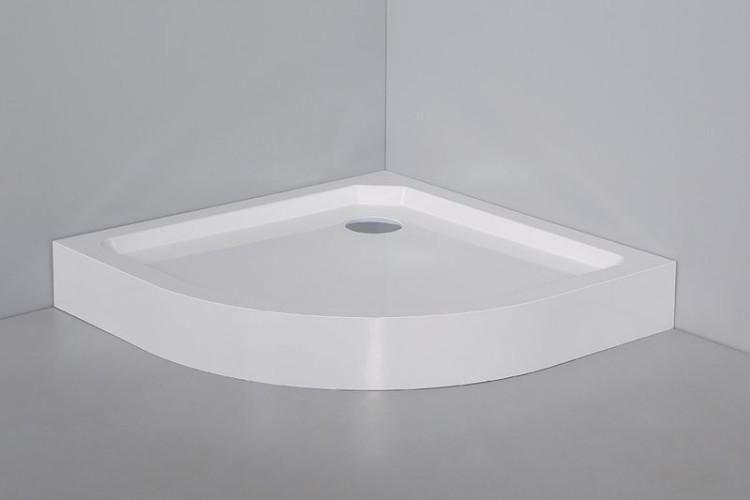 SMC поддон, радиальный, R-550 Cezares TRAY-SMC-R-90-550-150-W