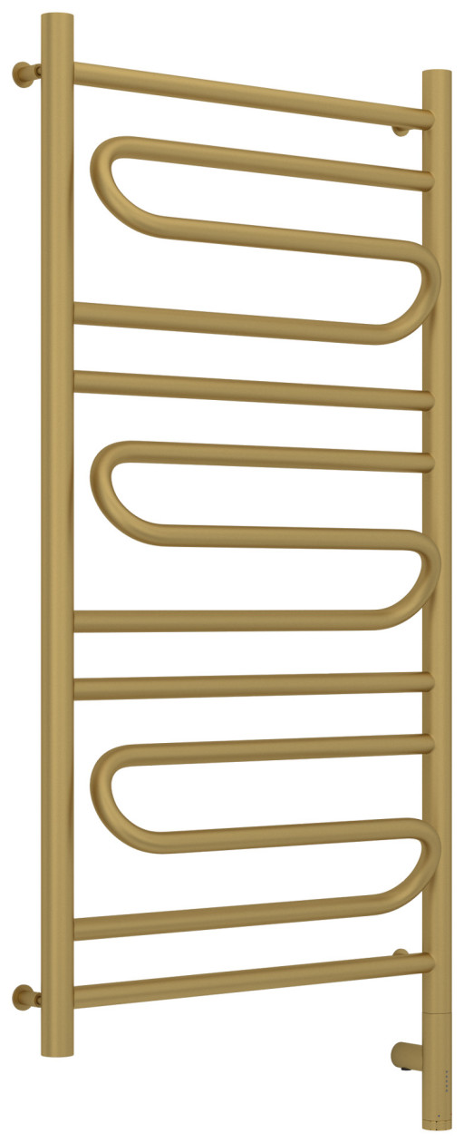 Полотенцесушитель электрический Сунержа Элегия 3.0 1000х500 МЭМ правый Матовое золото