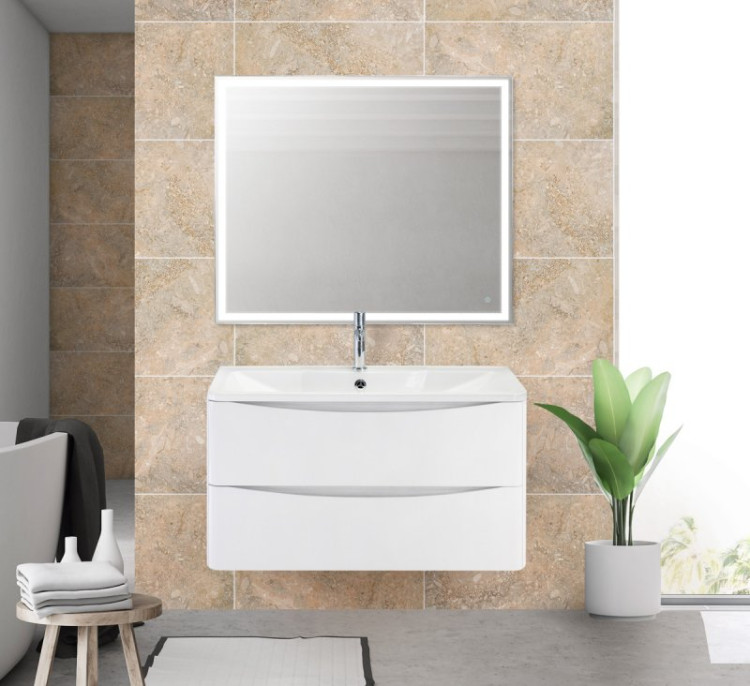 База под раковину подвесная с двумя выкатными ящиками BelBagno ACQUA-900-2C-SO-CVG