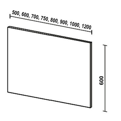 Зеркало SanVit Кубэ 75 с подсветкой