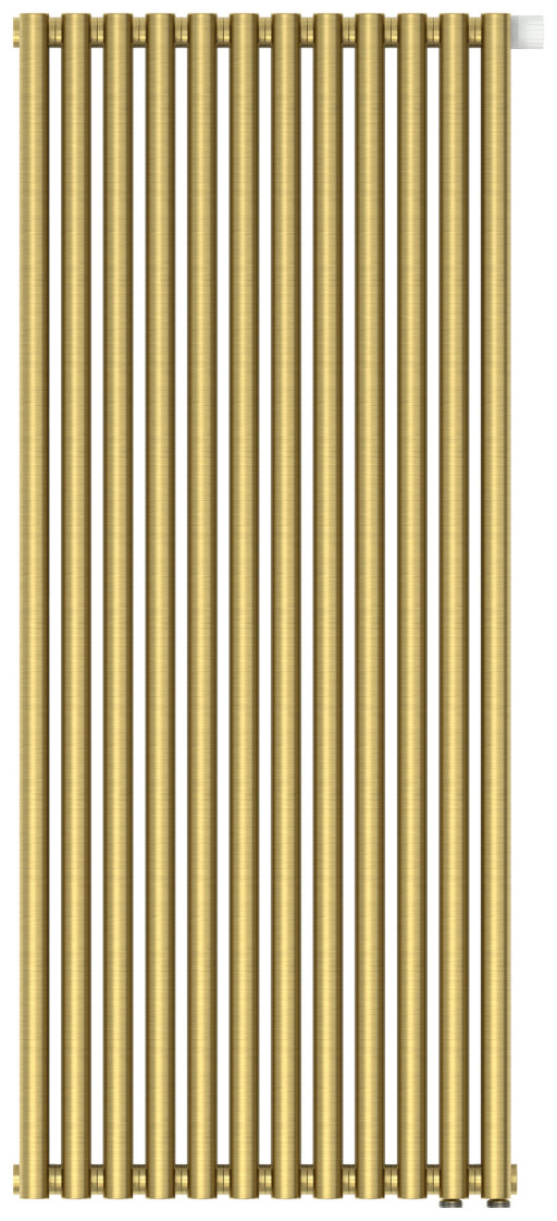 Отопительный радиатор Сунержа Эстет-00 EU50 1200х540 12 секций Состаренная латунь