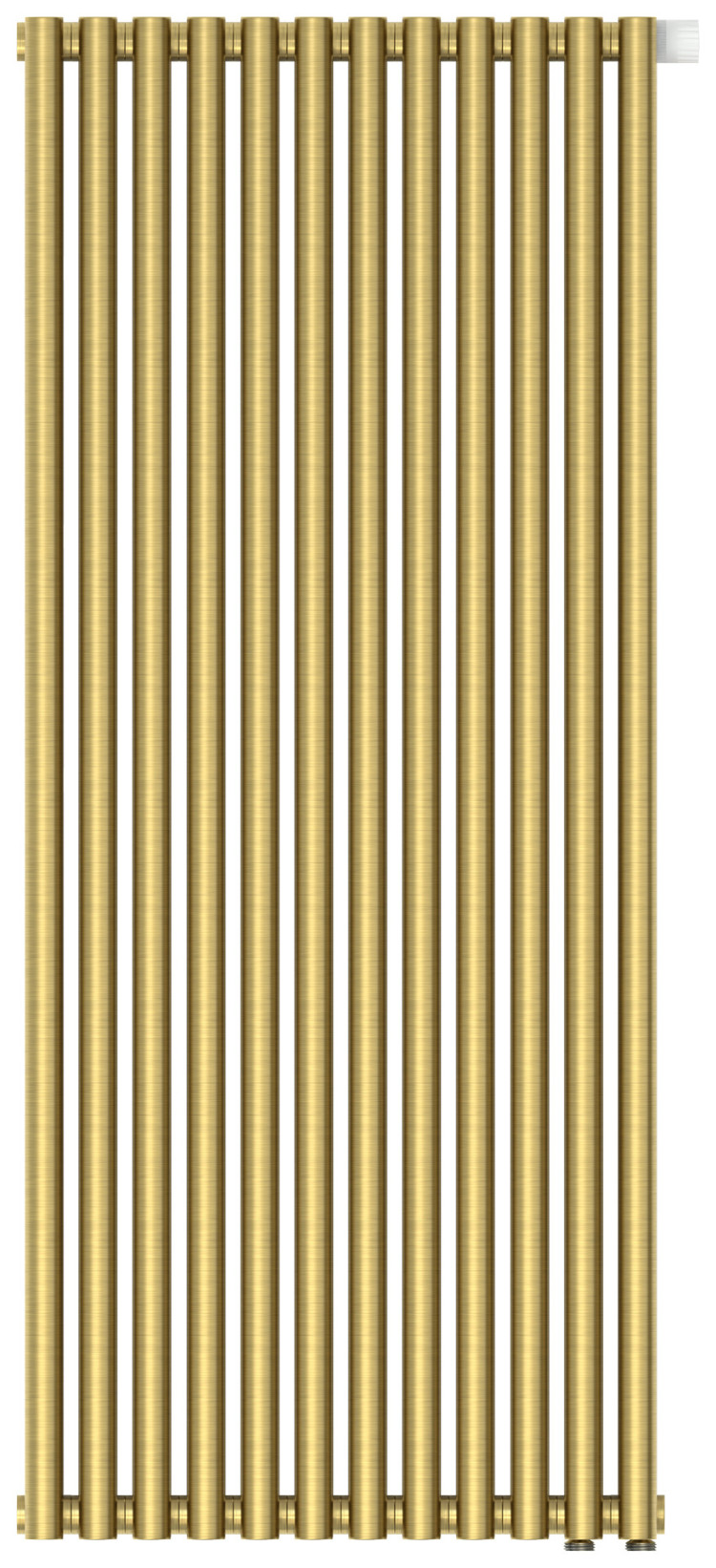 Отопительный радиатор Сунержа Эстет-00 EU50 1200х540 12 секций Состаренная латунь