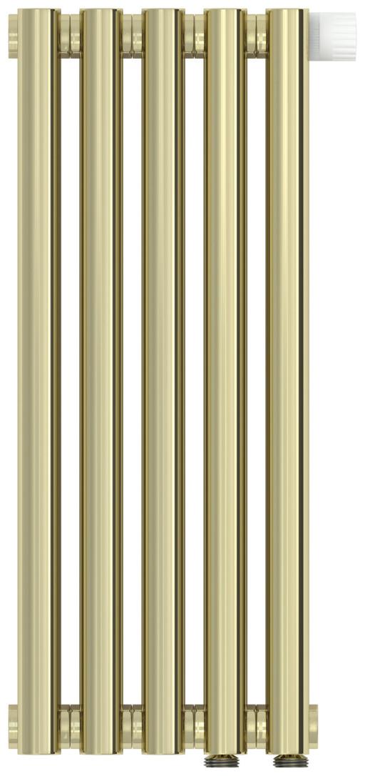 Отопительный радиатор Сунержа Эстет-1 EU50 правый 500х225 5 секций Шампань