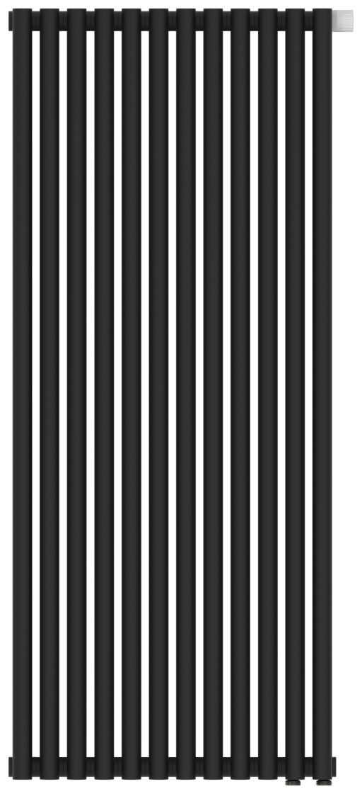 Отопительный радиатор Сунержа Эстет-11 EU50 1200х540 12 секций Тёмный титан муар