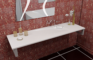 Консоль Vayer Boomerang 1600х500