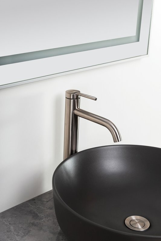 Смеситель для накладных раковин без донного клапана Cezares ETN-LMC2-IN