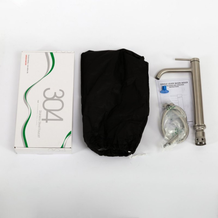 Смеситель для накладных раковин без донного клапана Cezares ETN-LMC2-IN