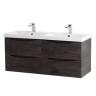 Раковина керамическая двойная 1200x450 BelBagno BB-0325-120-2-LVB