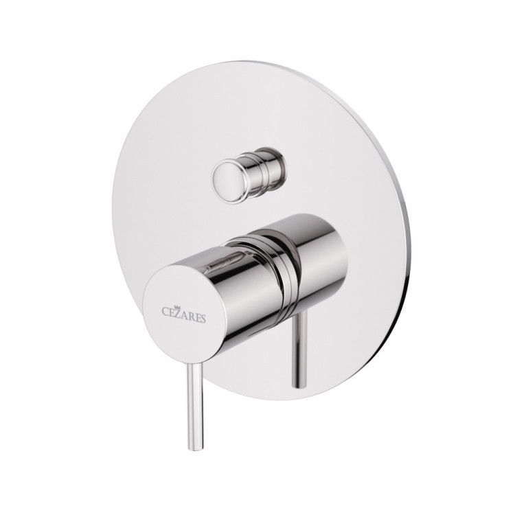 Встраиваемый однорычажный смеситель c тонкой ручкой Cezares LEAF-VDIM-L-NOP