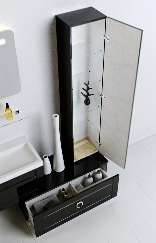 Тумба под раковину Aqwella Инфинити 60 подвесная