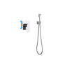 Набор с гигиеническим душем (смеситель + гигиеническая лейка + шланг + шланговое подсоединение с держателем) Aquatek AQ1419CR ЛИРА