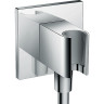 Шланговое подключение Hansgrohe Fixfit Porter Square 26486000