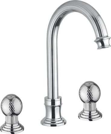 Смеситель для раковины на три отверстия Cezares OLIMP-BLS2-A-01-O