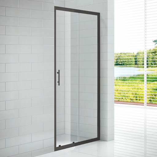 Душевая дверь ECO-O-BF-1-120-C-NERO Cezares ECO-O-BF-1-120-C-NERO