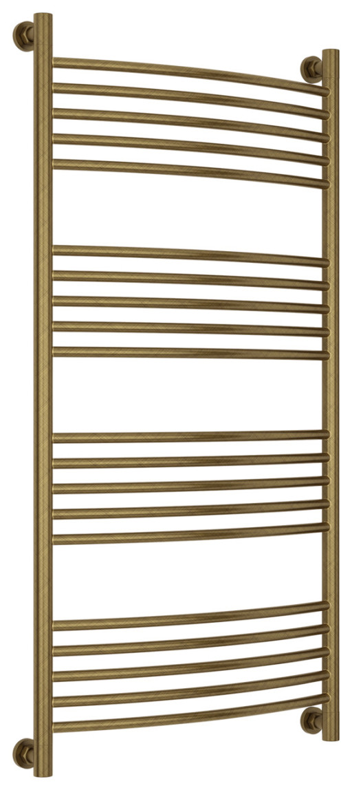 Полотенцесушитель водяной Сунержа Богема+ выгнутая 1200х600 Состаренная бронза