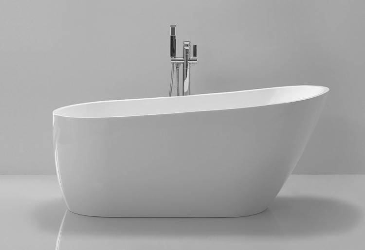 Ванна акриловая отдельно стоящая без перелива BelBagno BB62-1700-W0