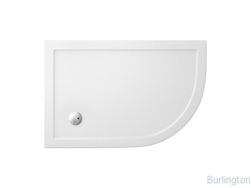 Закругленный угловой поддон 1200 x 800 мм правосторонний [Z1202]