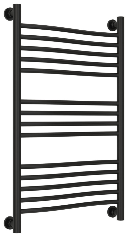 Полотенцесушитель водяной Сунержа Флюид+ 800х500 Матовый чёрный