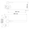 WasserKRAFT Main 4102L Смеситель для ванндлинныизливом
