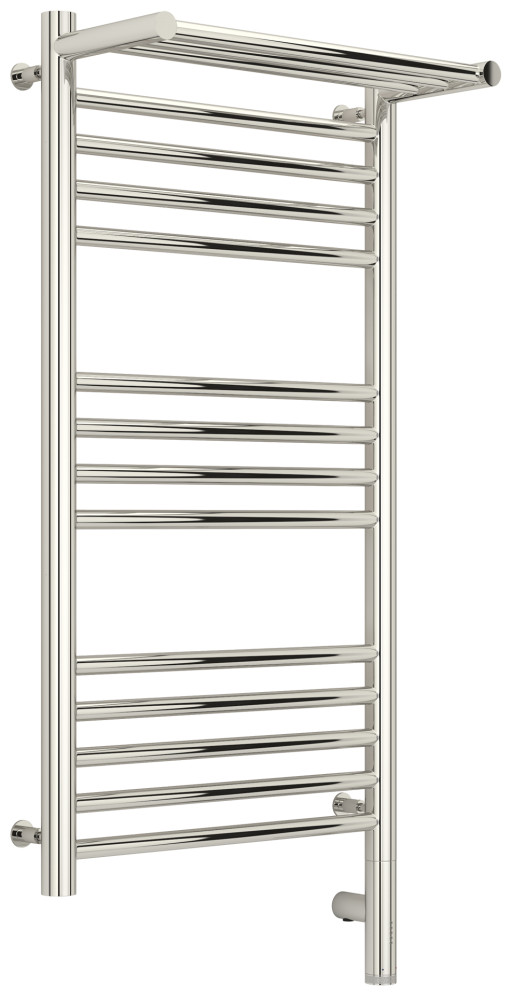 Полотенцесушитель электрический Сунержа Богема с полкой 3.0 800х400 / МЭМ правый Без покрытия