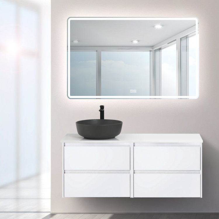 База под раковину подвесная с двумя выкатными ящиками BelBagno KRAFT-600-2C-SO-RGB