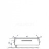 Комод Aquaton Мадрид 100 М с ящиком белый 1A127903MA010