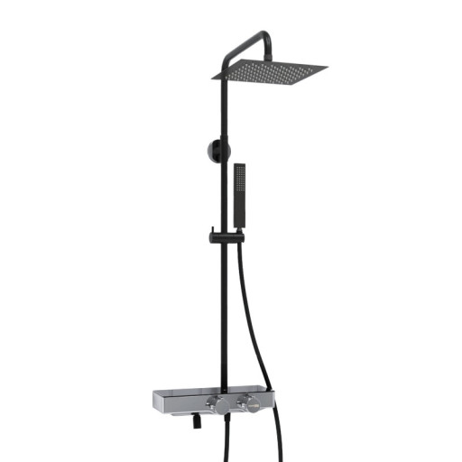 WasserKRAFT A114.255.218.CB Thermo Душевой комплект с термостатическим смесителем