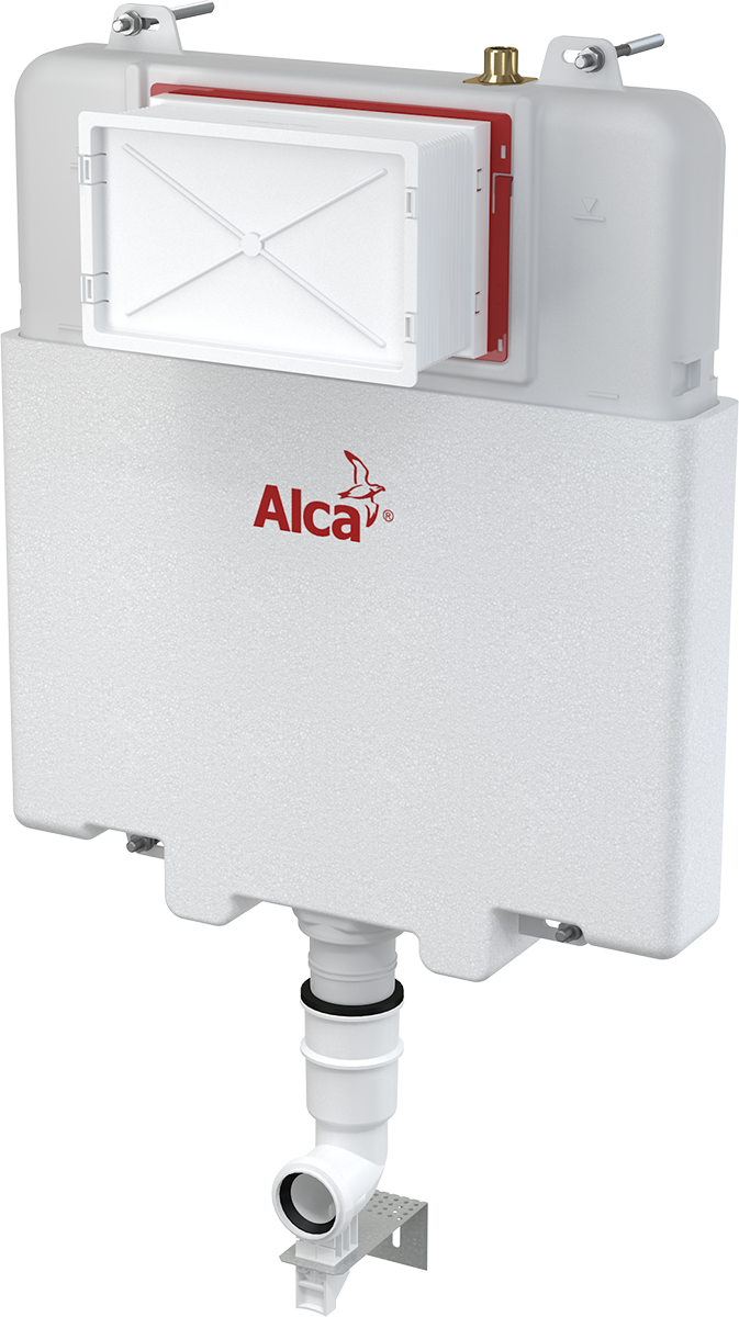 Бачок для замуровывания в стену Alcadrain AM1112 Basicmodul Slim