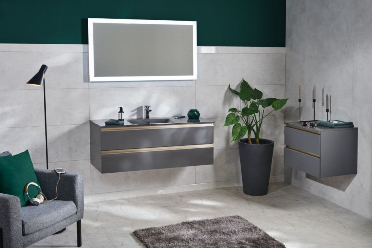 Мебель для раковины-столешницы 140 см, ореховое дерево Jacob Delafon VOX EB2040-RA-E16