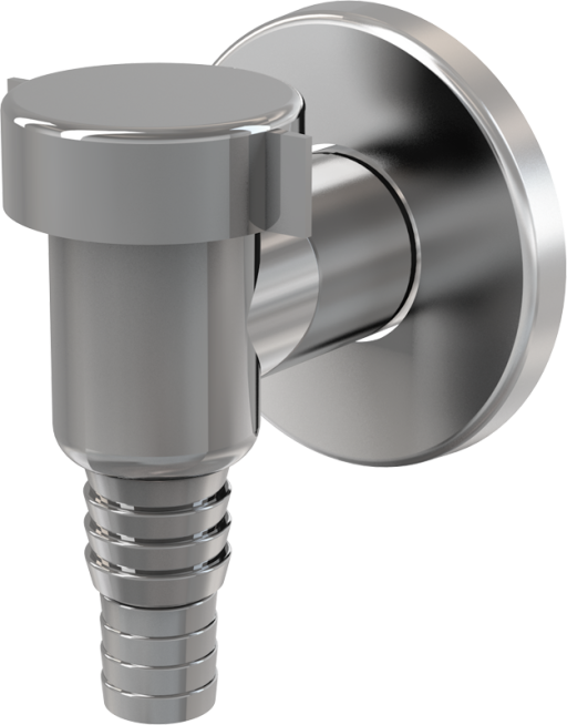 Сифон для стиральной машины наружный, хром Alcadrain APS1