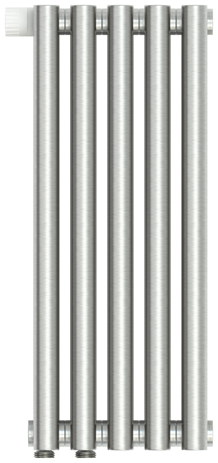 Отопительный радиатор Сунержа Эстет-0 EU50 левый 500х225 5 секций Сатин