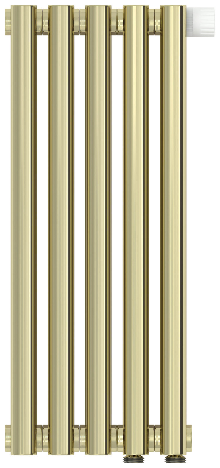 Отопительный радиатор Сунержа Эстет-0 EU50 правый 500х225 5 секций Шампань