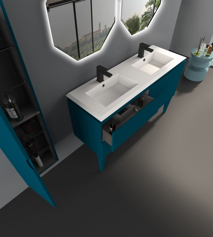 База подвесная под раковину с двумя выдвижными ящиками Cezares 55192