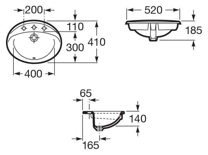 Раковина Roca Rodeo 50 327866000