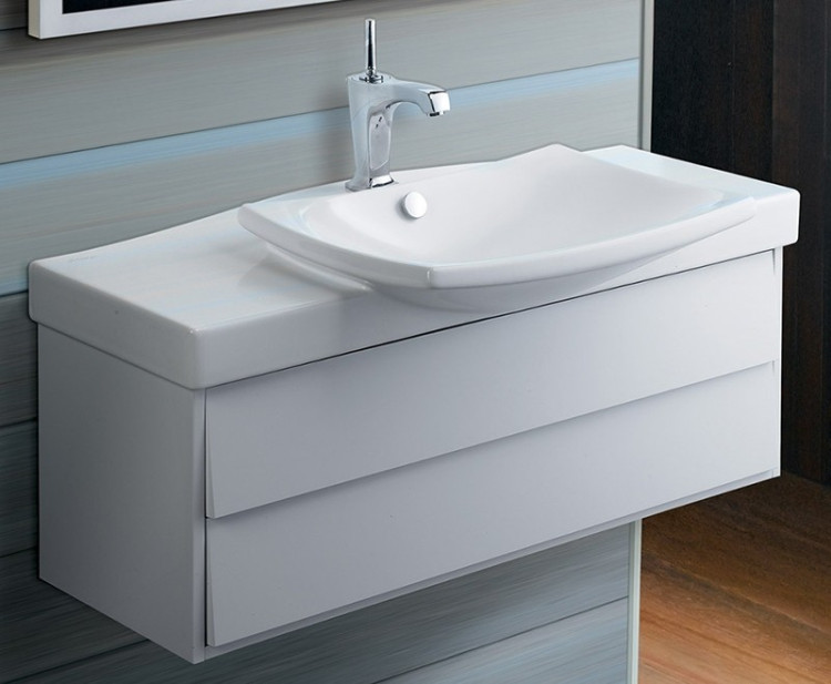 Тумба под раковину Jacob Delafon Escale 100 подвесная