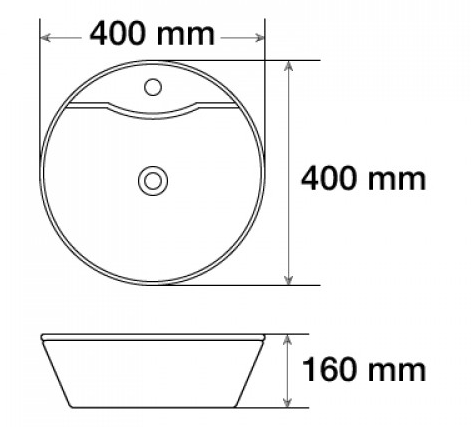Раковина-чаша Mira 40 MR-4040