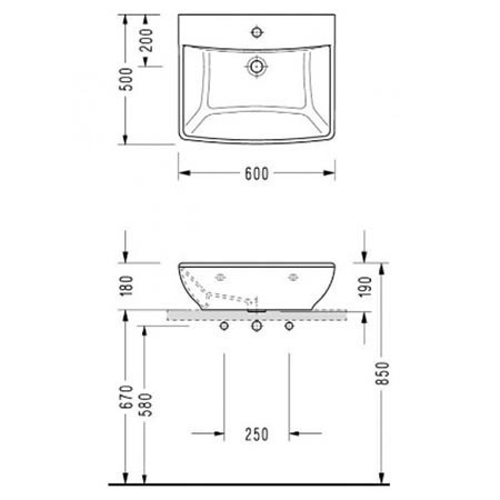 Раковина-чаша Serel 60 2045