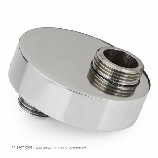 Эксцентрик TUBE Сунержа нар. р. G 1/2&quot; / нар. р. G 3/4&quot; смещение 32 мм / 2 шт Состаренная бронза