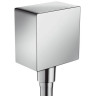 Шланговое подключение Hansgrohe Fixfit Square 26455000