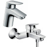 Комплект смесителей Hansgrohe Logis 71070000+71400000