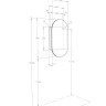 Зеркальный шкаф AQUATON Оливия 1A254502OL010