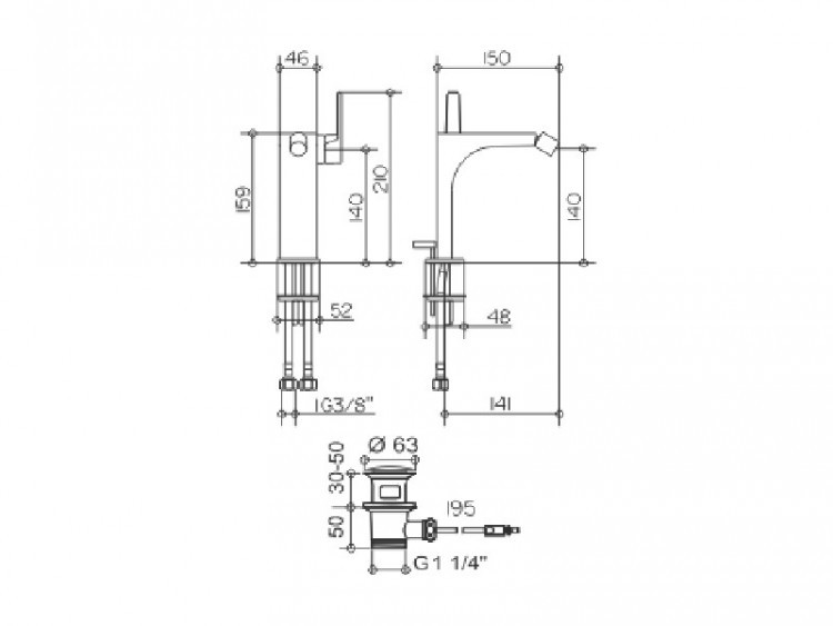 Смеситель Keuco Edition 11 51109 010000