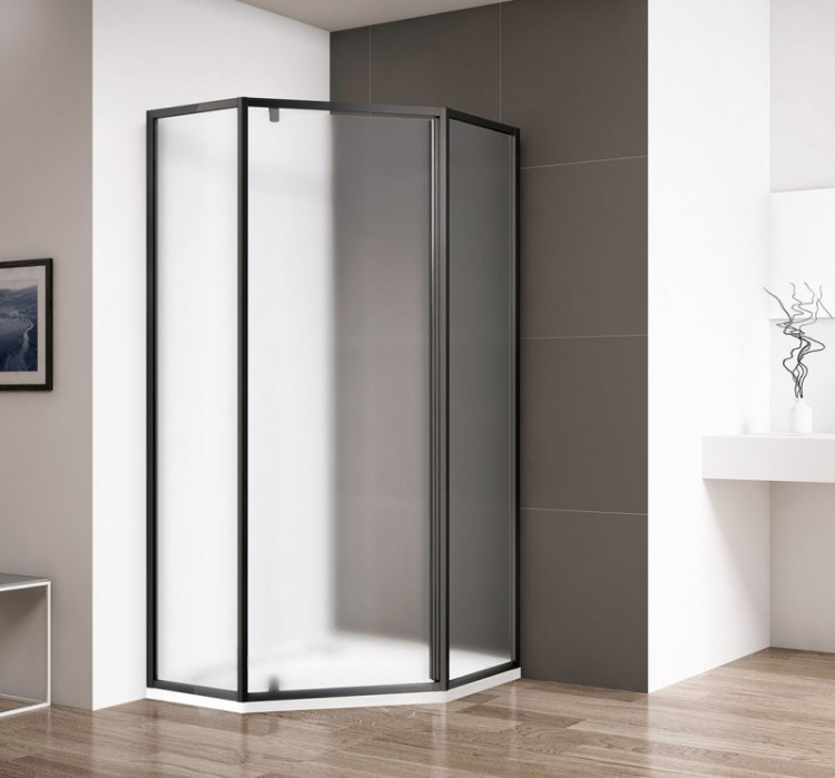 Душевой уголок ECO-O-P-1-NERO Cezares ECO-O-P-1-90-C-NERO