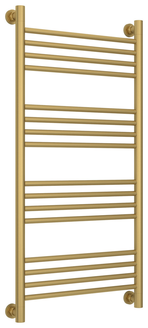 Полотенцесушитель водяной Сунержа Богема+ прямая 1000х500 Матовое золото
