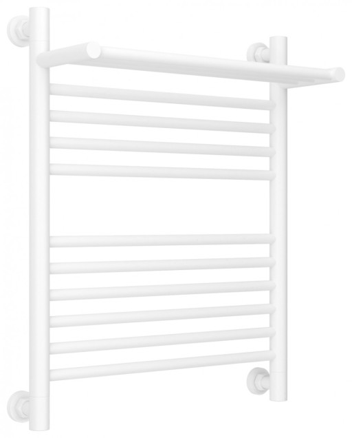 Полотенцесушитель водяной Сунержа Богема с полкой+ 600х500 Матовый белый