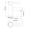 WasserKRAFT Main 4103 Смеситель для умывальника