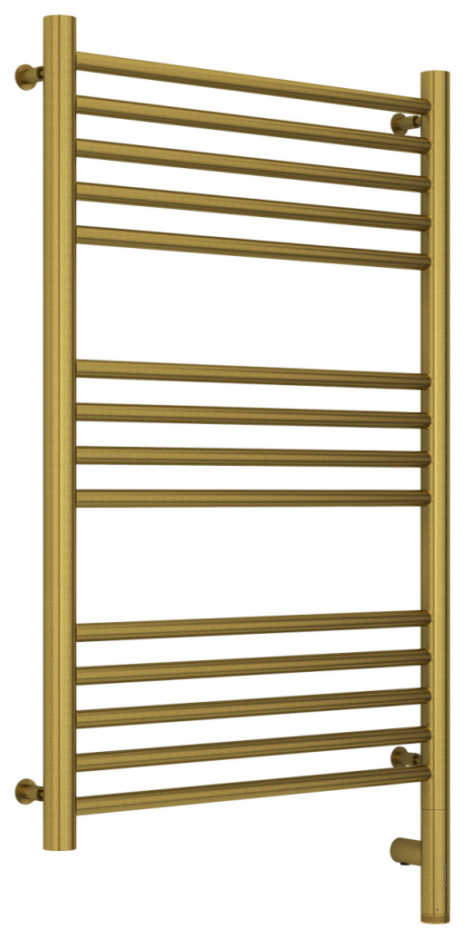 Полотенцесушитель электрический Сунержа Богема 3.0 прямая 800х500 МЭМ правый Состаренная латунь