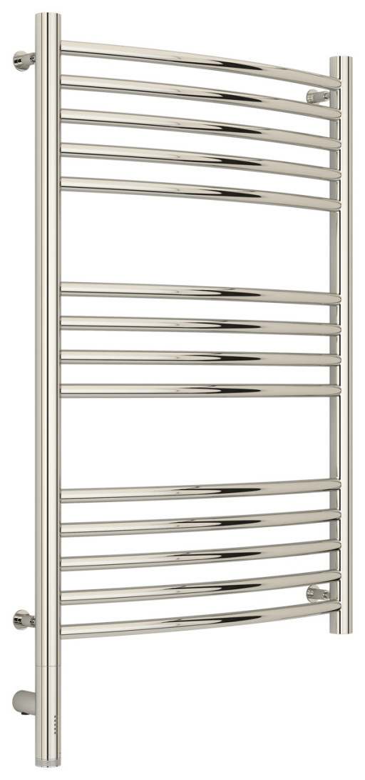 Полотенцесушитель электрический Сунержа Богема 3.0 выгнутая 800х500 МЭМ левый Без покрытия